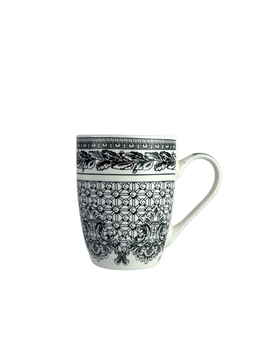 Black and white mugs