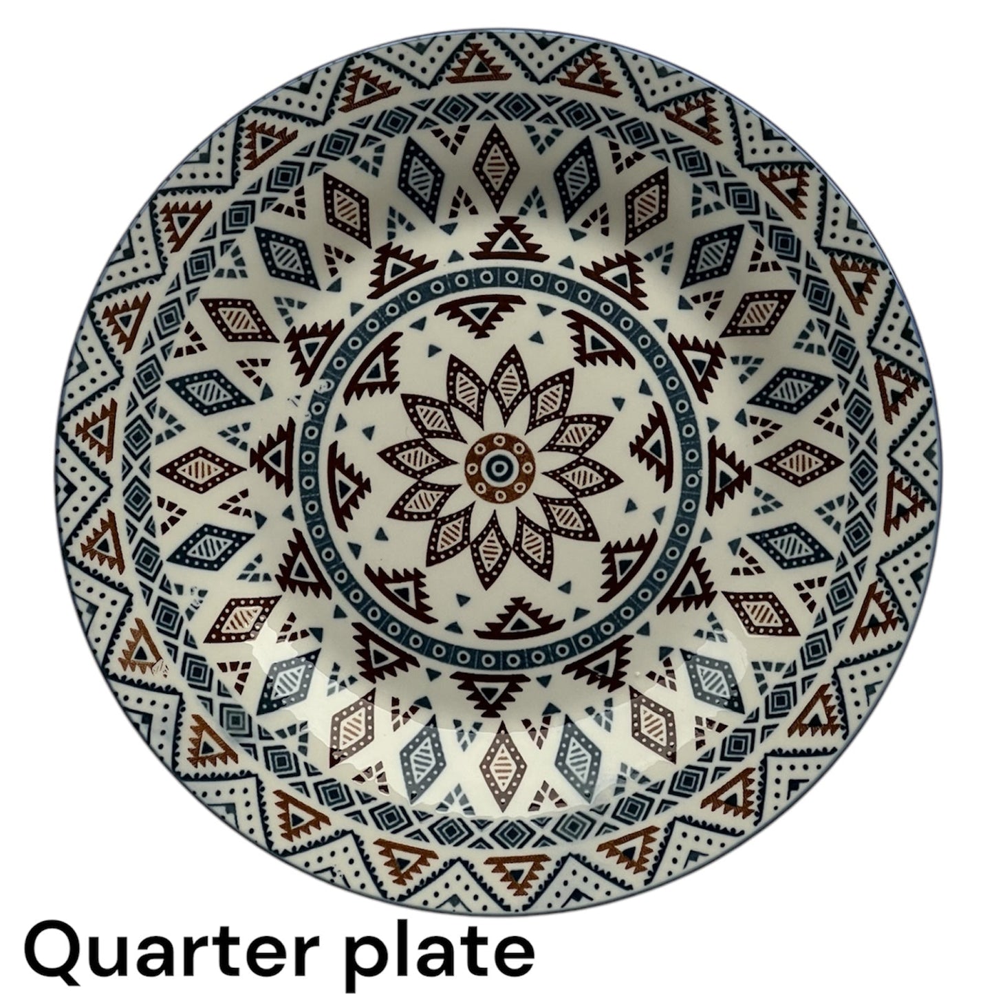 Midnight dune 24 piece plate set